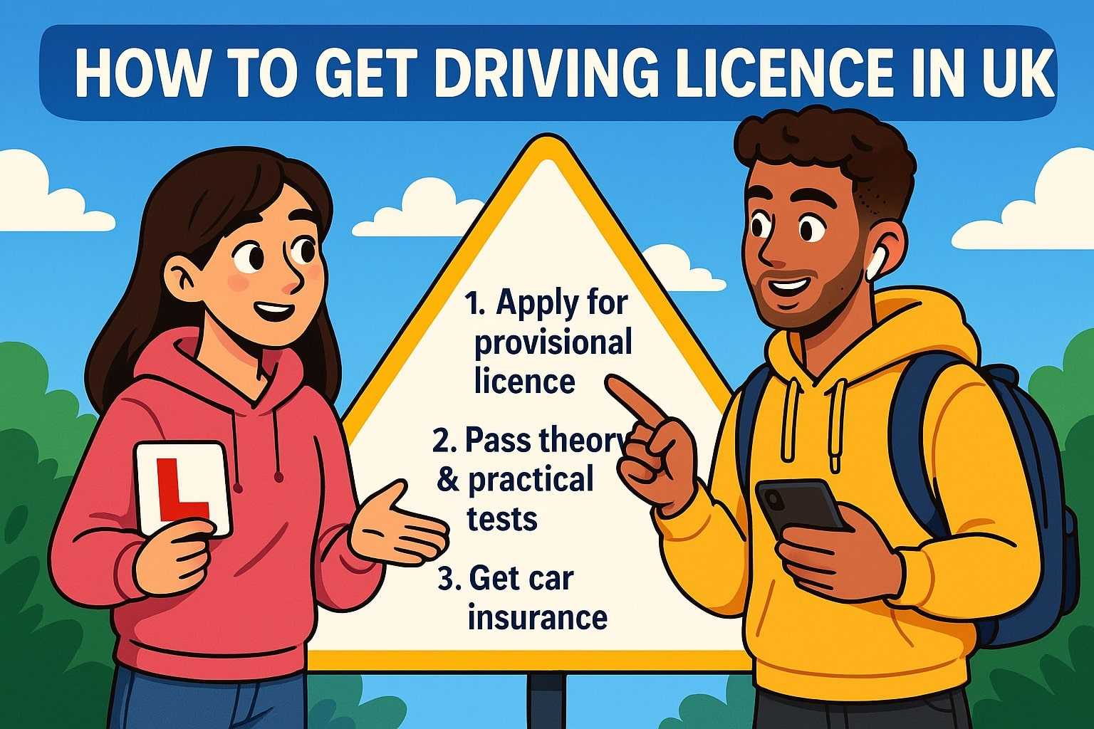6 Essential Steps to Get Your UK Driving Licence